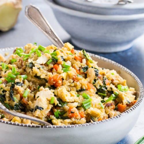 Cauliflower Fried Rice with Chicken & Pork {Paleo & Whole30} - The ...