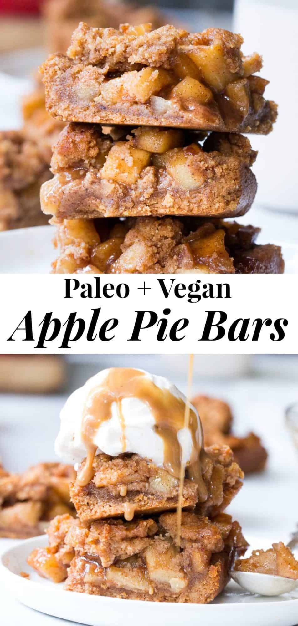 Apple Pie Bars {Paleo, Vegan} The Paleo Running Momma