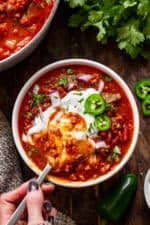 Easy Pumpkin Chili {Paleo, Whole30}