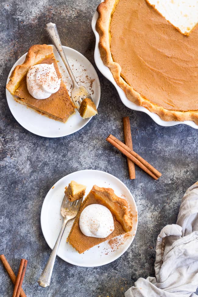 classic paleo pumpkin pie
