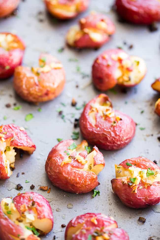 Crispy Mini Potatoes With Paleo Garlic Aioli - Allianna's Kitchen