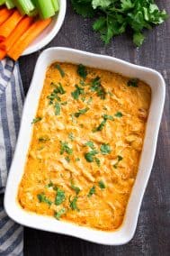 Buffalo Chicken Dip {Paleo, Whole30} - The Paleo Running Momma