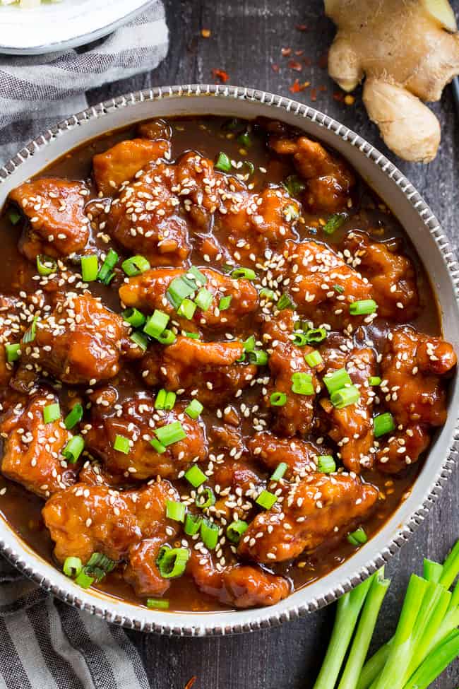 General Tso's Chicken In the Instant Pot {Paleo} - The Paleo Running Momma