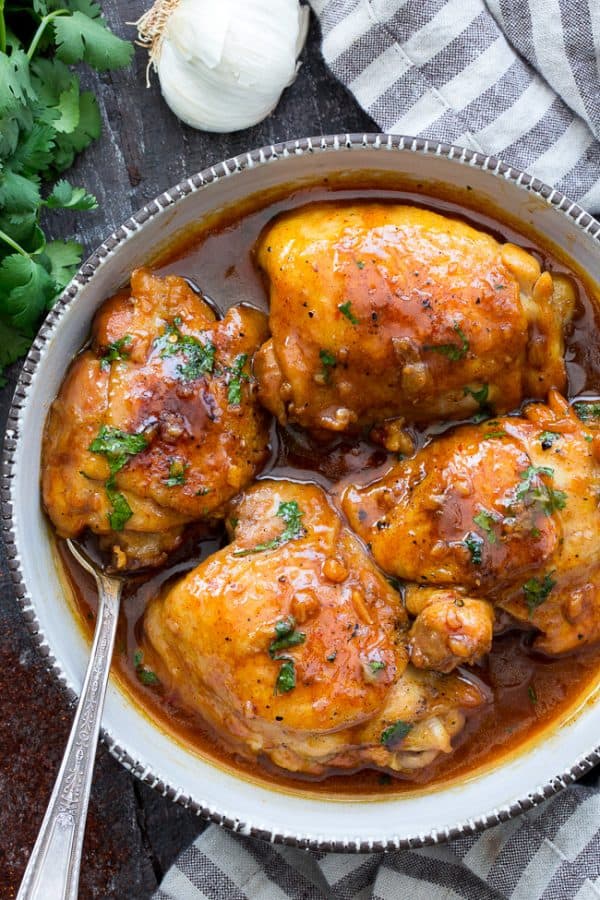 Garlic Chipotle Lime Chicken in the Instant Pot {Paleo, Whole30 Option