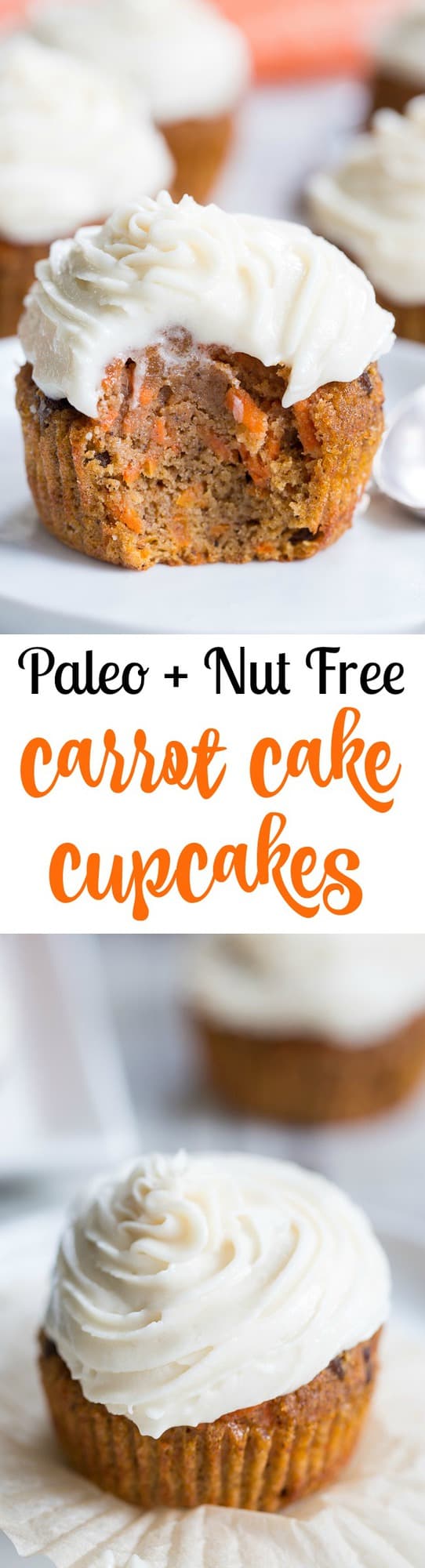 Carrot Cake Cupcakes {Paleo &amp; Nut Free} The Paleo