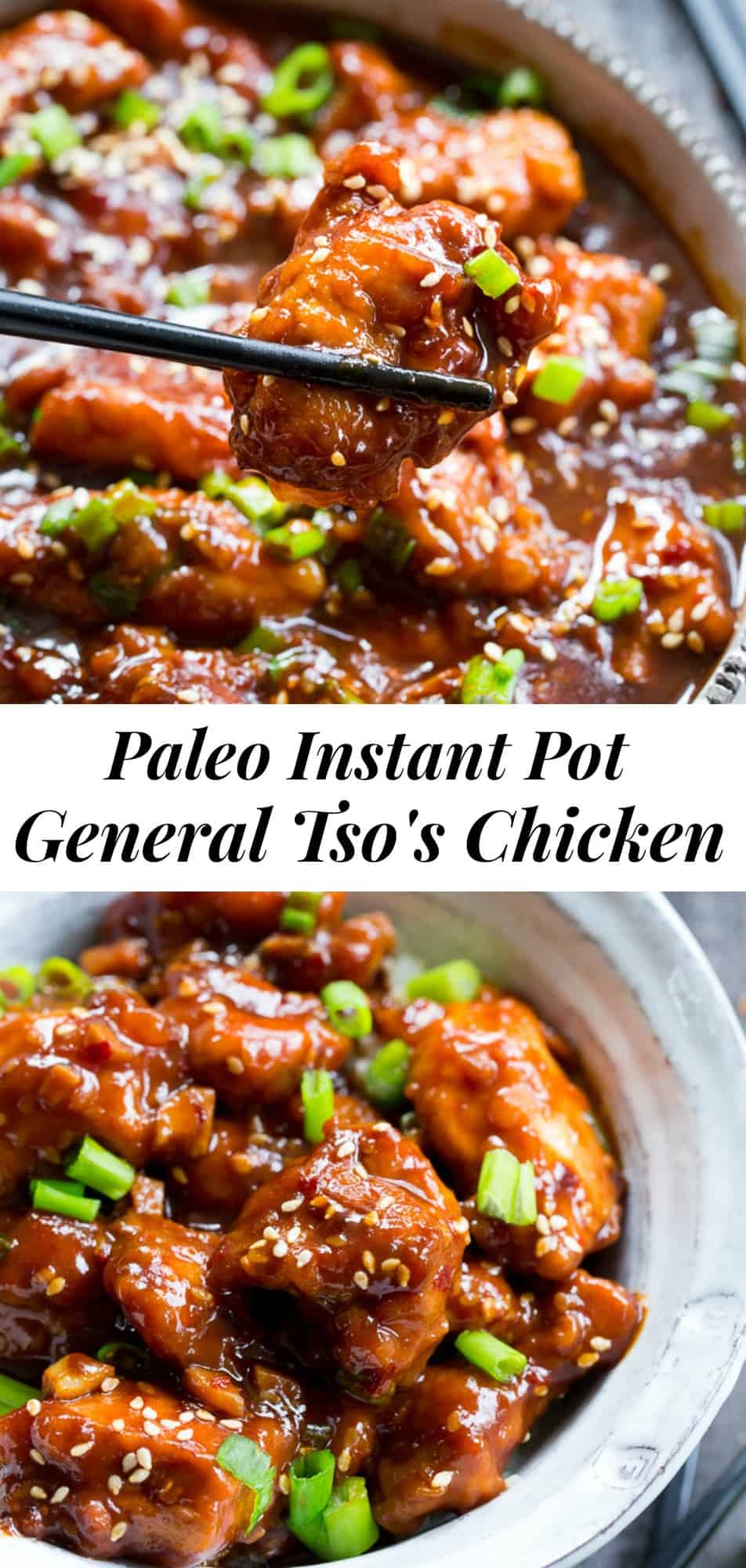 General Tso's Chicken In the Instant Pot {Paleo} | The Paleo Running Momma