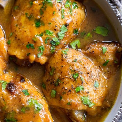 Honey Mustard Chicken in the Instant Pot {Paleo, Whole30 Option} The