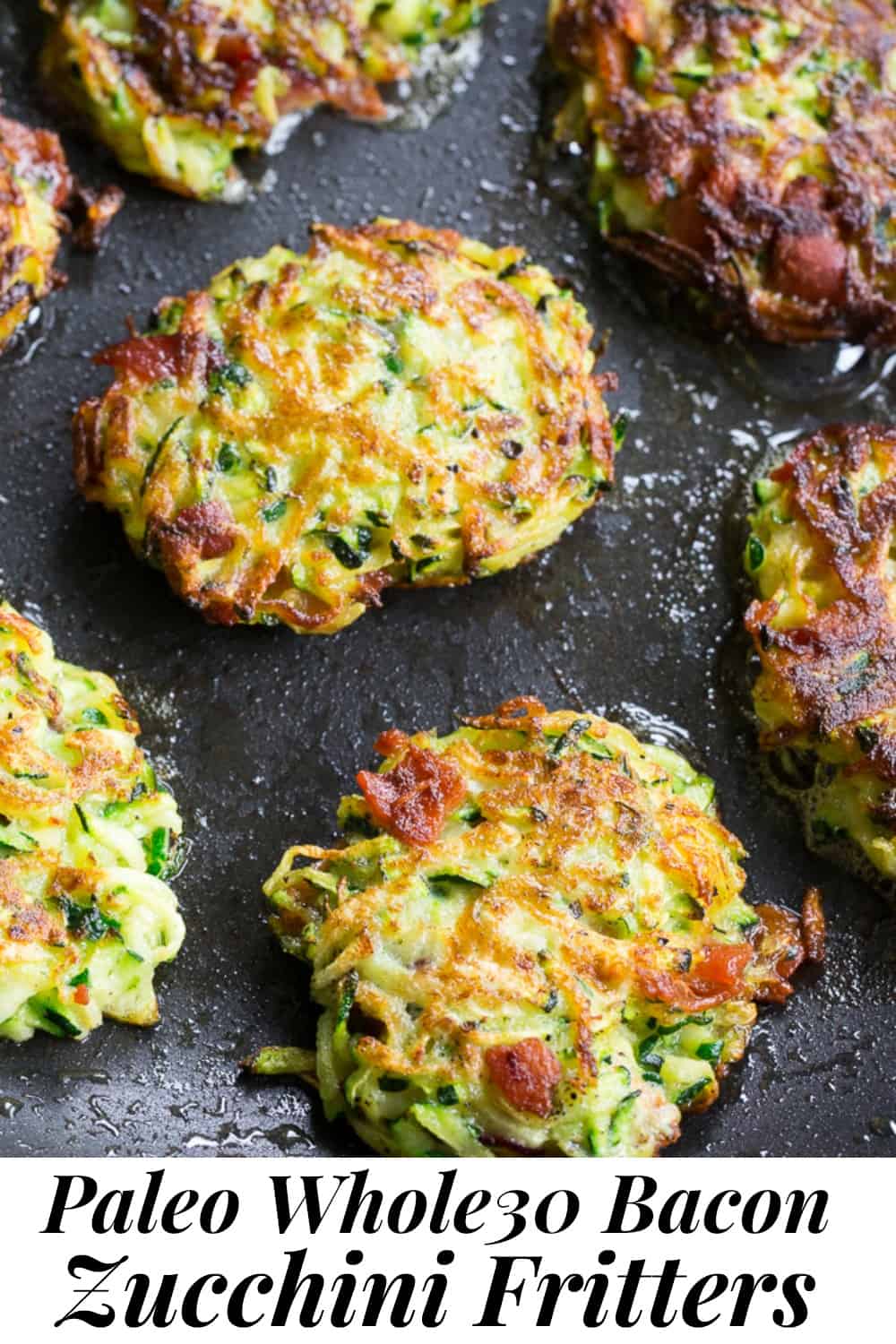 Bacon Zucchini Fritters {Paleo, Whole30} The Paleo Running Momma