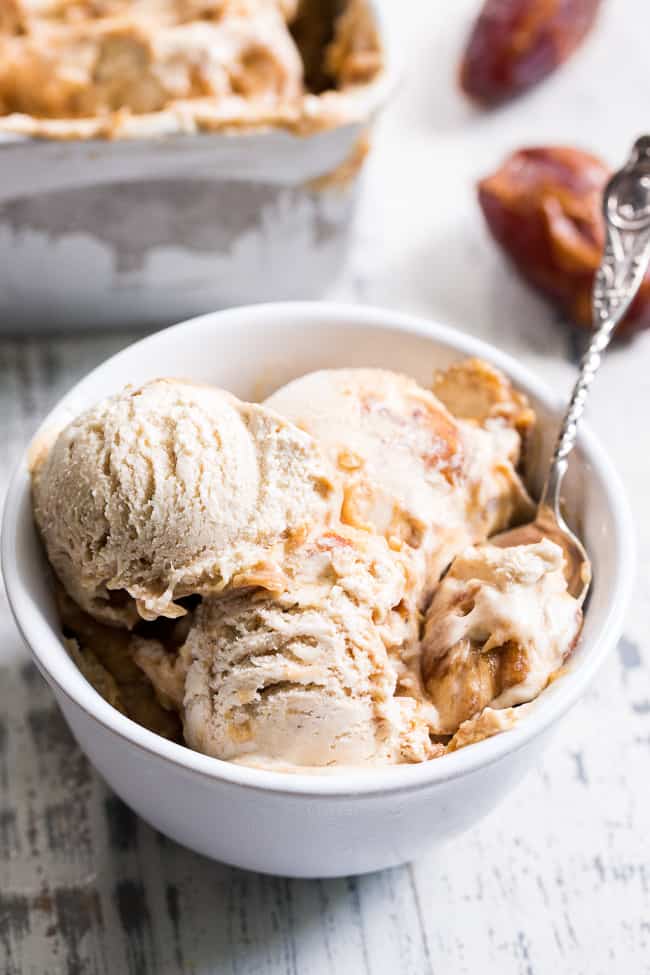 Paleo And Vegan Salted Caramel Ice Cream The Paleo Running Momma