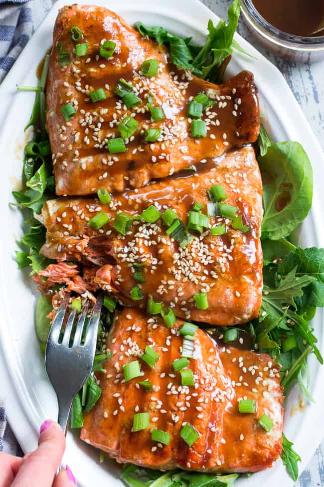 Omni Pro – Roasted Teriyaki Salmon – Instant Pot Recipes