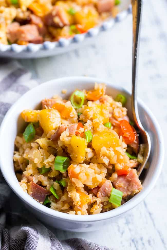 Mexican Cauliflower Fried Rice {Paleo, Whole30, Keto} - The Paleo Running  Momma