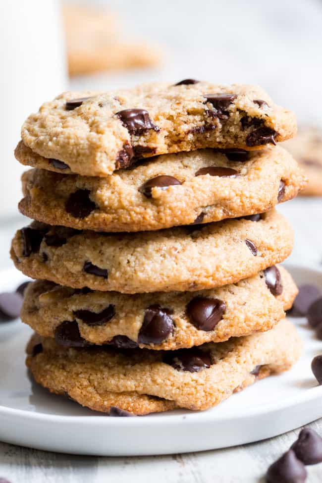 Best Chewy Chocolate Chip Cookies {Paleo + Vegan}