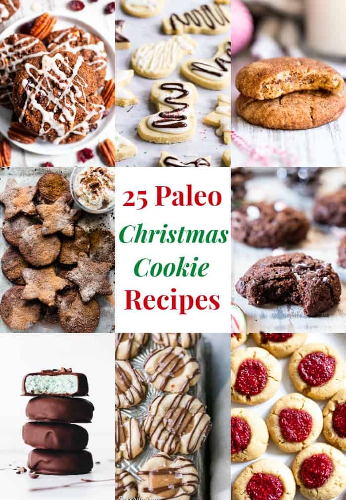 25 Paleo Christmas Cookies | The Paleo Running Momma