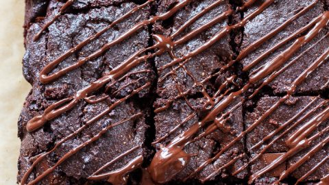 Triple Chocolate Olive Oil Brownies Paleo Gf Df