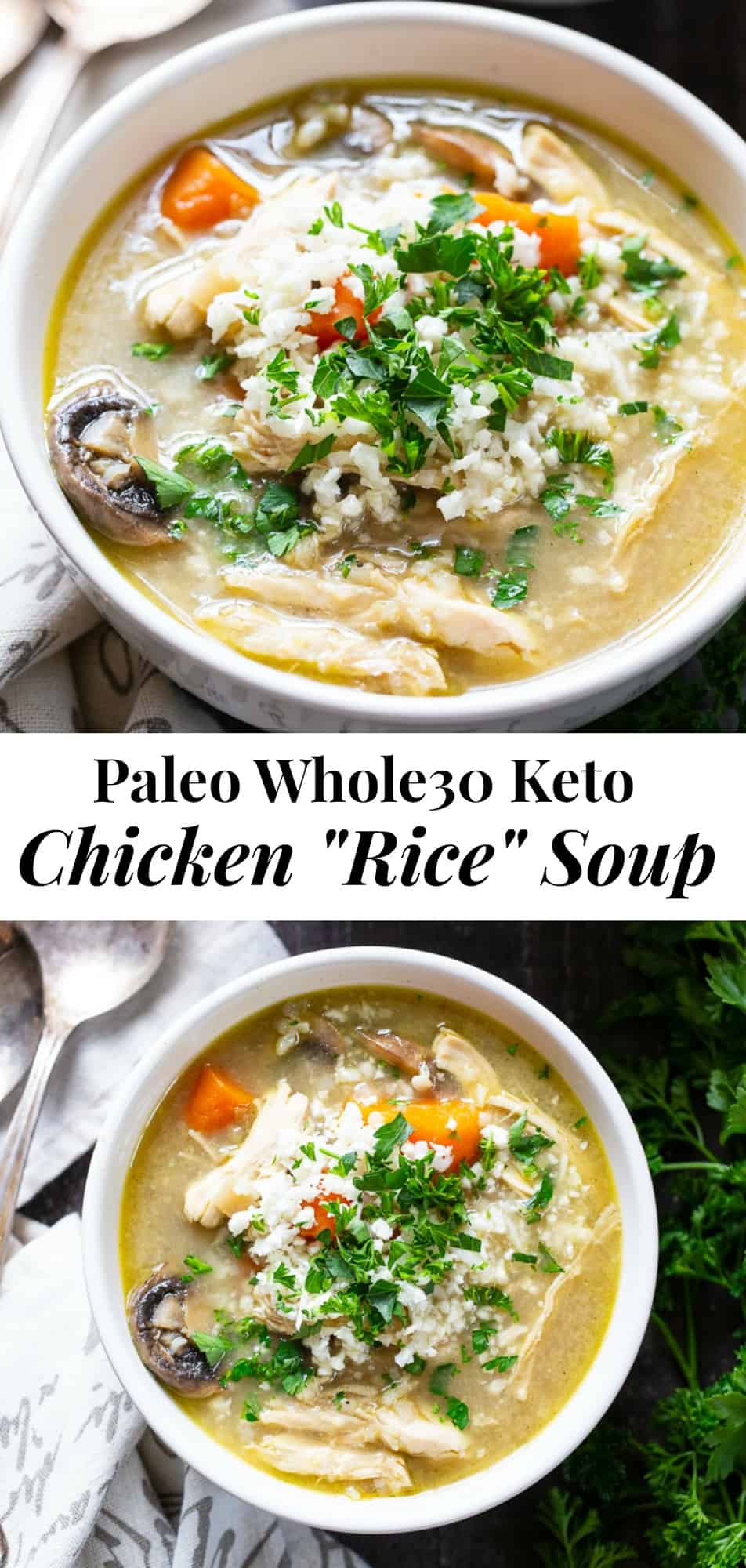 Crock Pot Chicken Soup (Keto, Paleo, Whole30) - Cook Eat Well