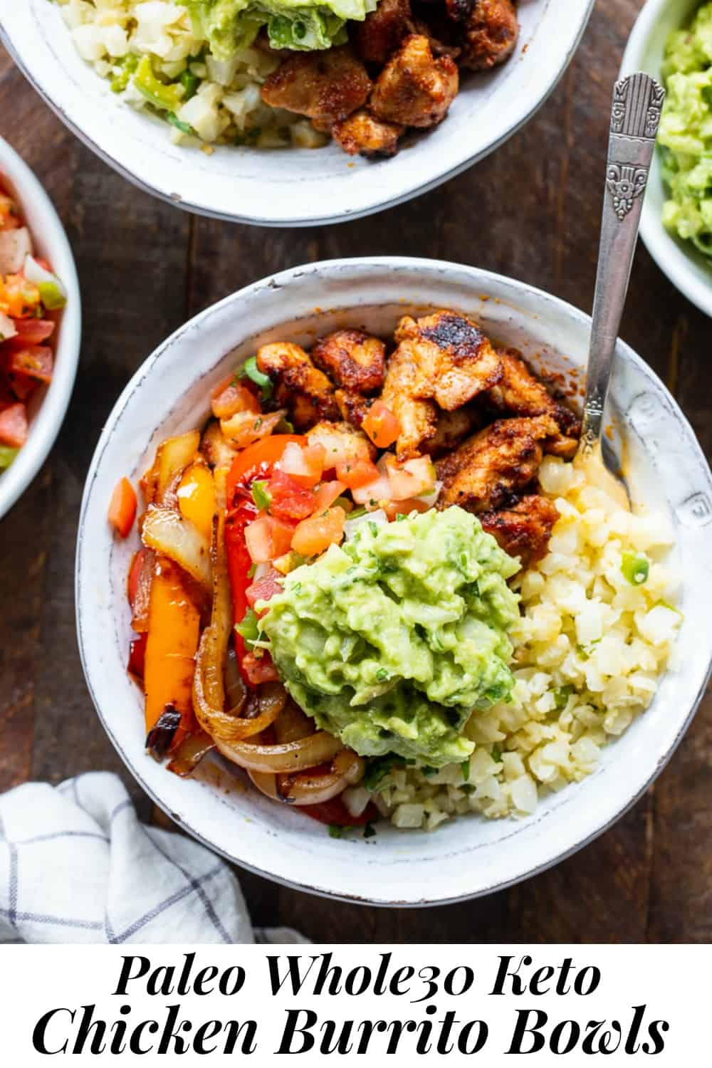 Paleo Chicken Burrito Bowls {Whole30, Keto} The Paleo Running Momma