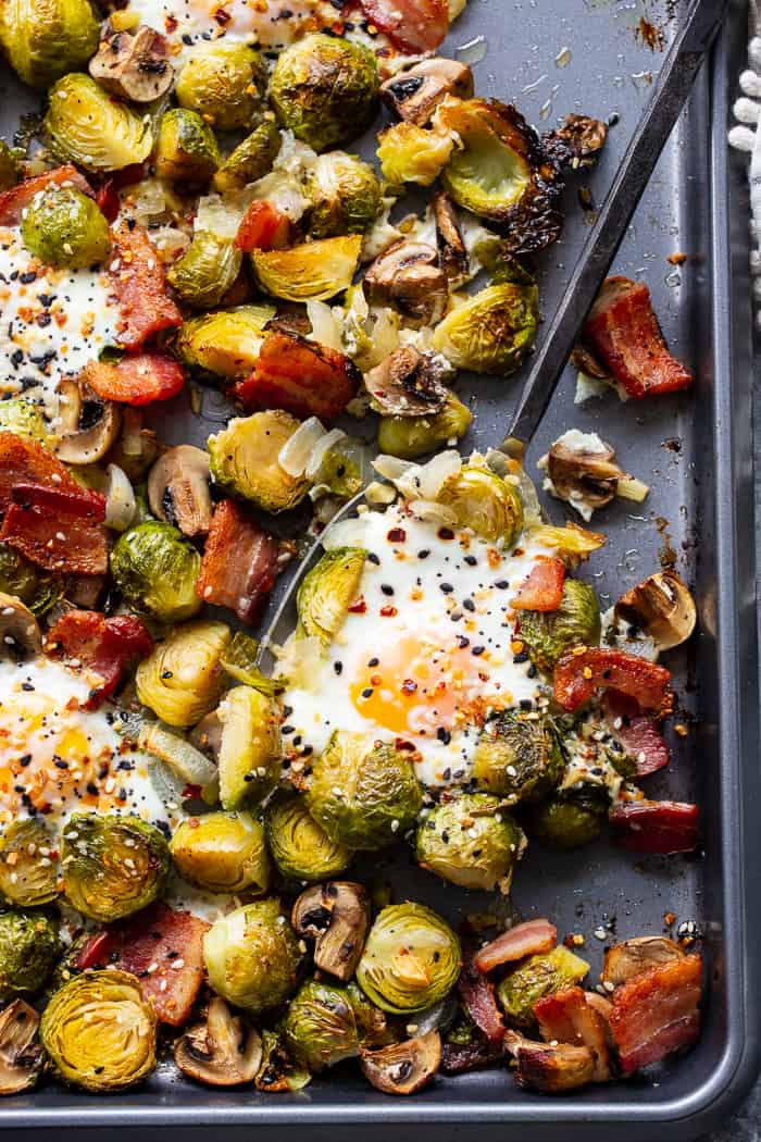 These 30 Whole30 Recipes are tried and true favorites that will make everyone in the family happy.  With soups, casseroles, meatloaf, salads, baked fries, egg free breakfasts,  fried "rice" and more, there's a delicious selection here to sample. Whether you're doing the Whole30 or just need heathy meal ideas, you're sure to find new favorites in this recipe roundup!