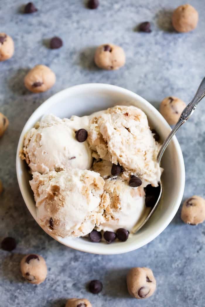 Homemade Cookie Dough Ice Cream