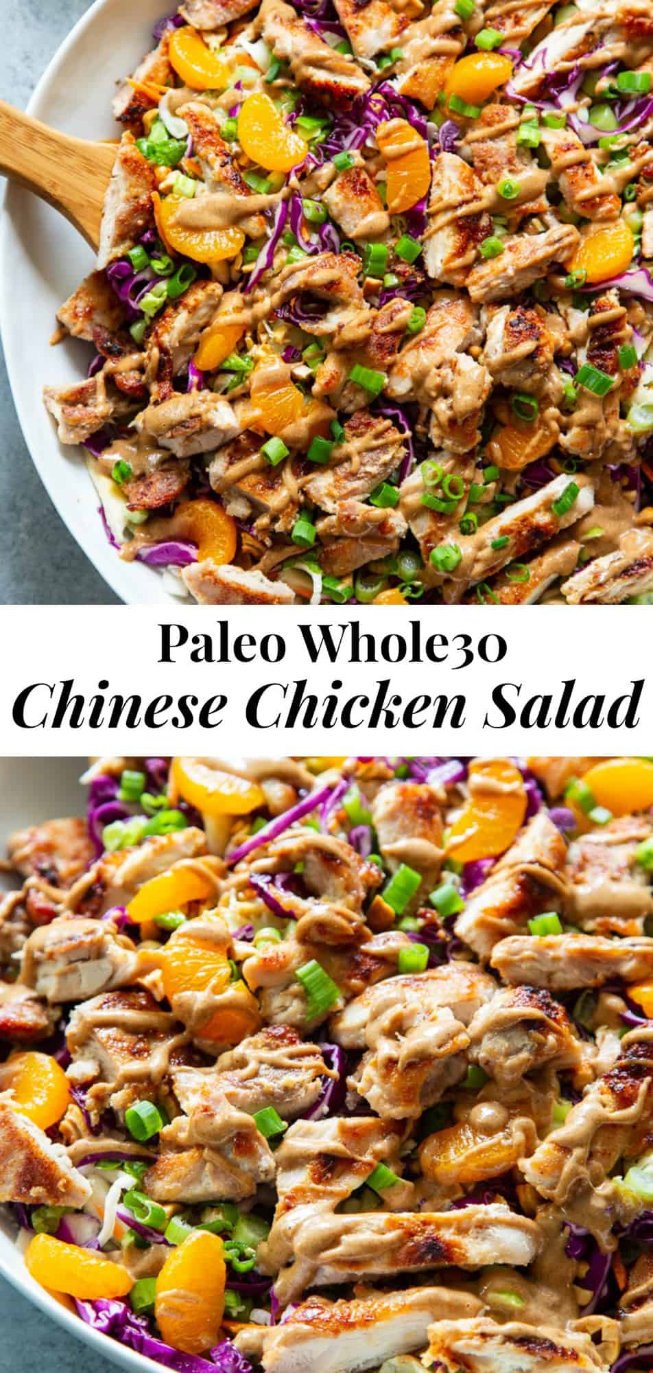 Paleo Chinese Chicken Salad {Whole30} - The Paleo Running Momma