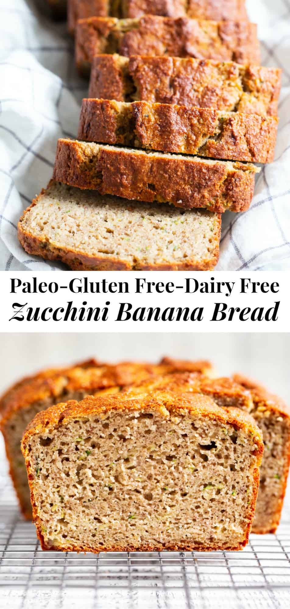 Zucchini Banana Bread {Paleo, GF, DF} The Paleo Running Momma