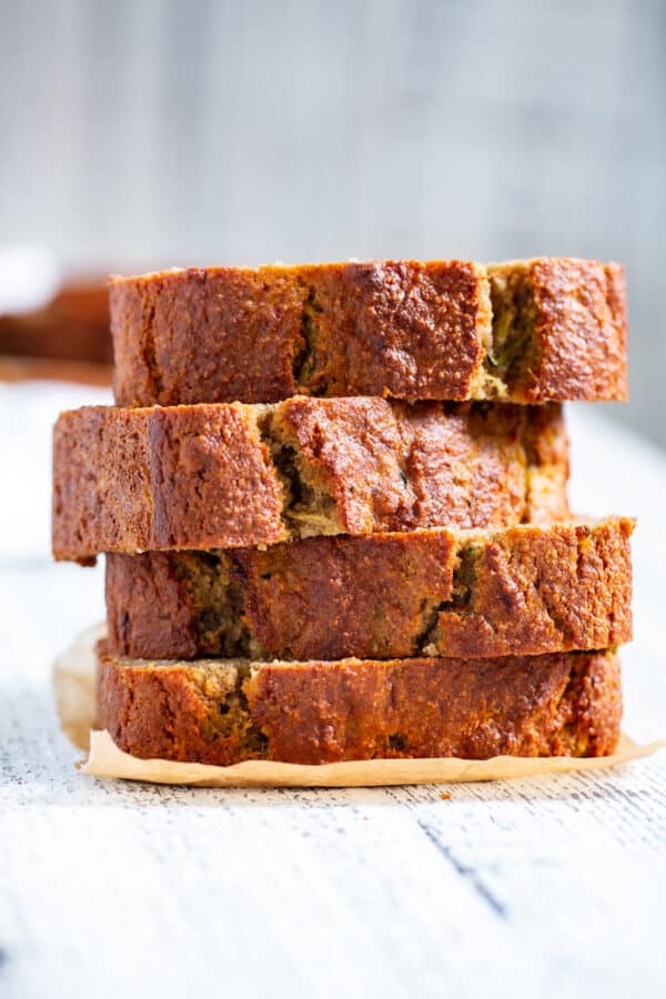 Zucchini Banana Bread Paleo, GF, DF - The Paleo Running Momma
