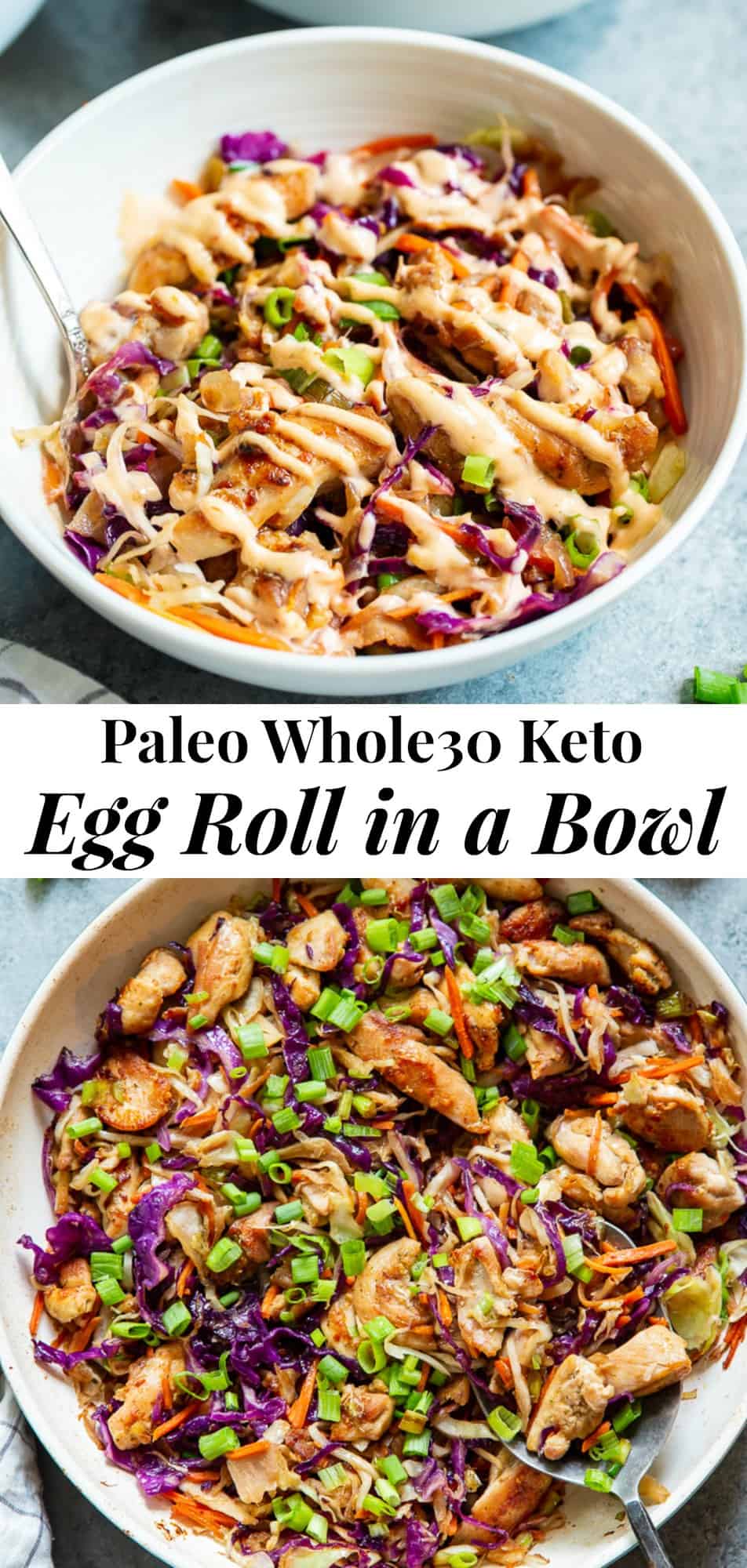 Instant Pot Egg Roll in a Bowl (Whole30)