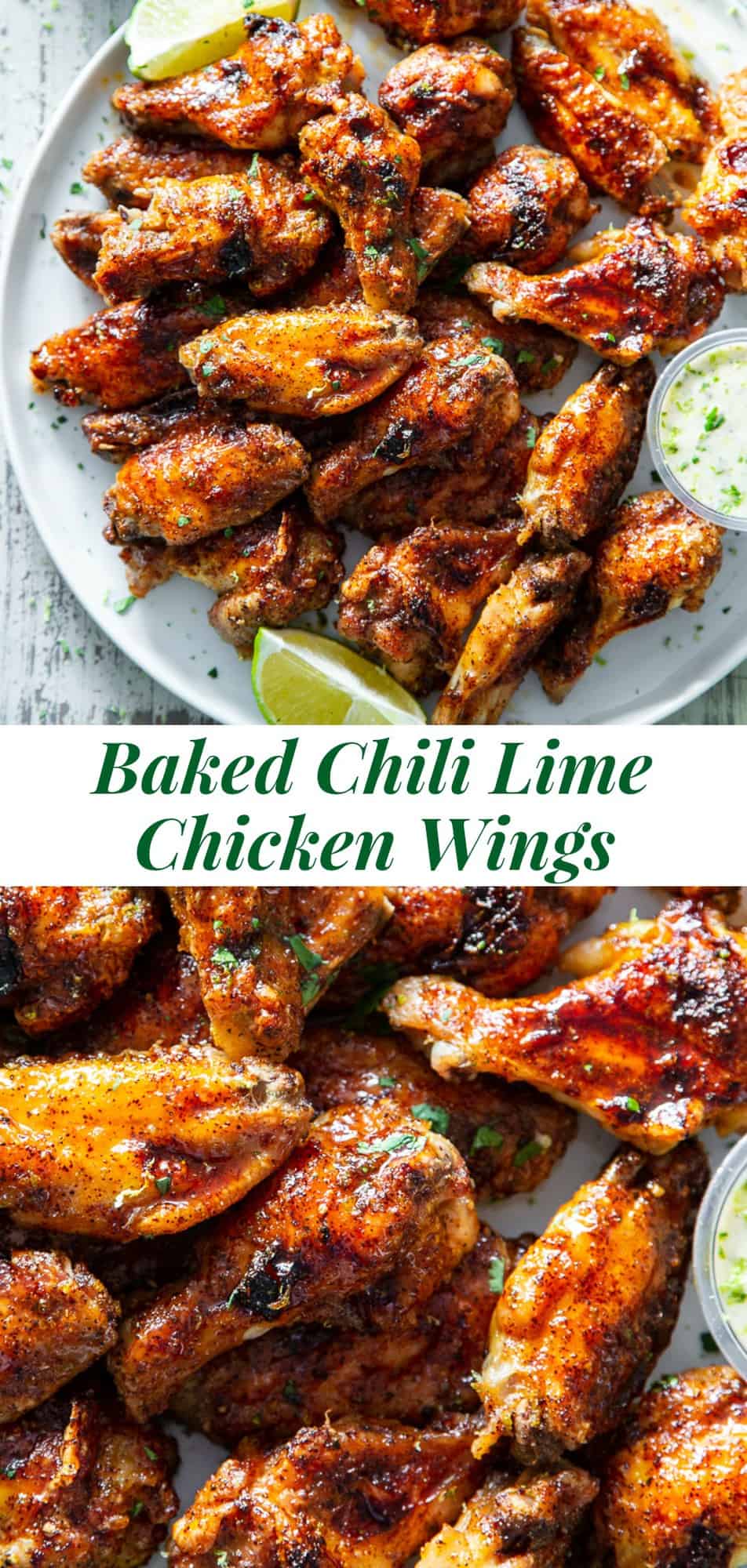 Chili Lime Chicken Wings {Paleo, Whole30 Option}