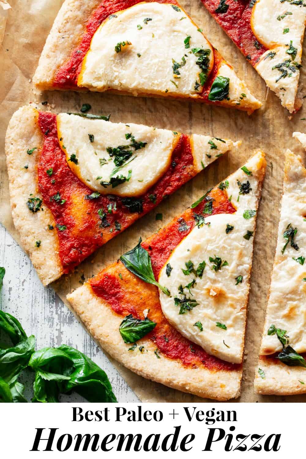 The Best Paleo Vegan Pizza {GlutenFree, DairyFree}