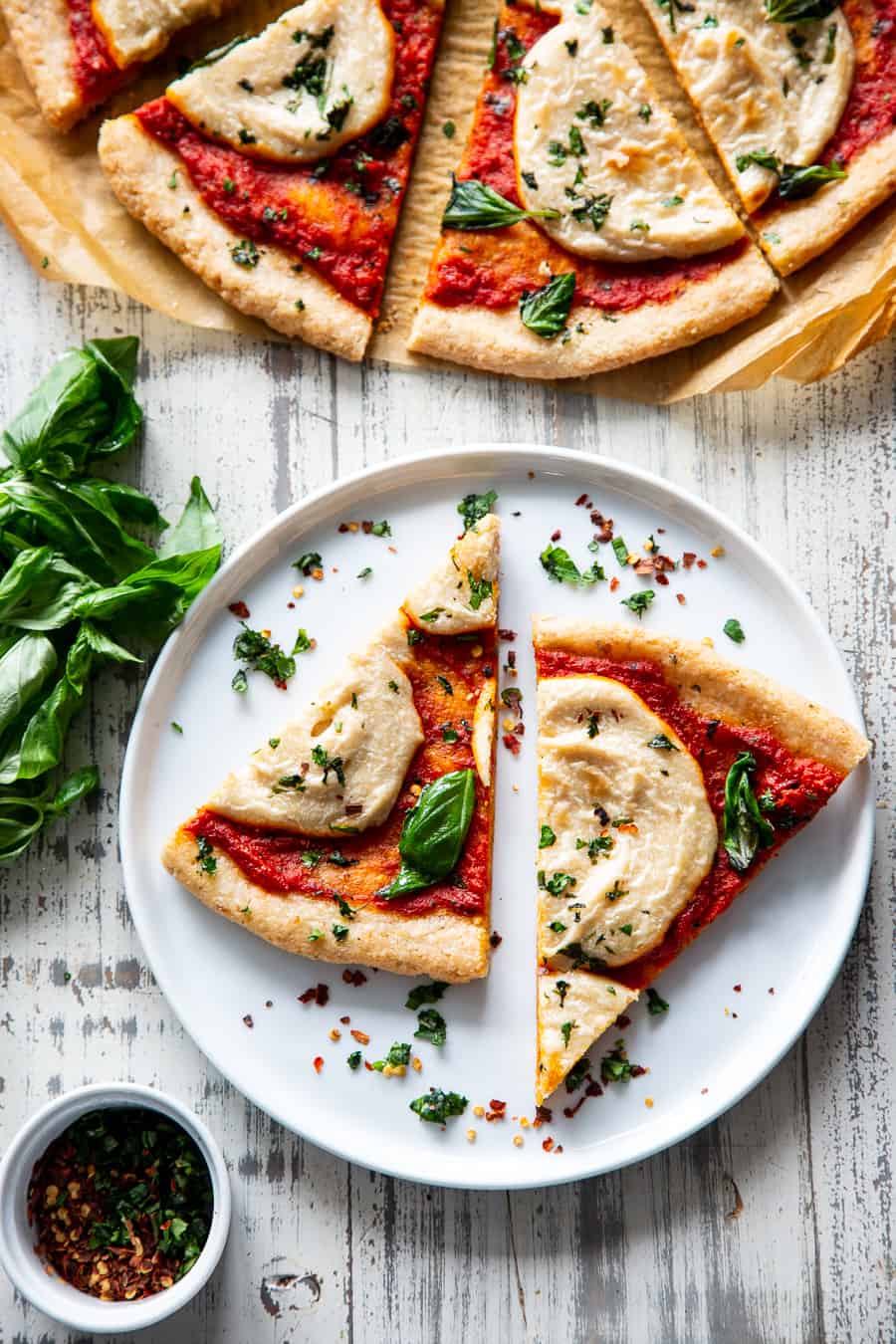 Gluten-Free Pizza Crust {Dairy-Free & Vegan} - Mama Knows Gluten Free