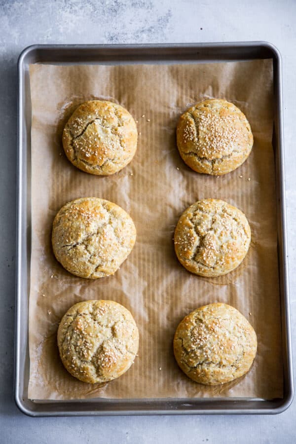 Best Paleo Hamburger Buns {One Bowl, Easy}