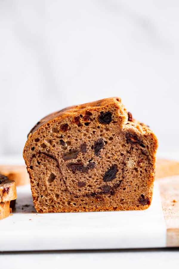 Cinnamon Raisin Bread {Paleo, GlutenFree, DairyFree}