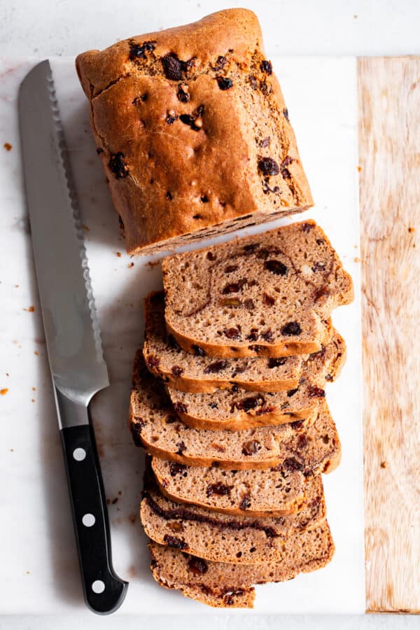 Cinnamon Raisin Bread {Paleo, GlutenFree, DairyFree}