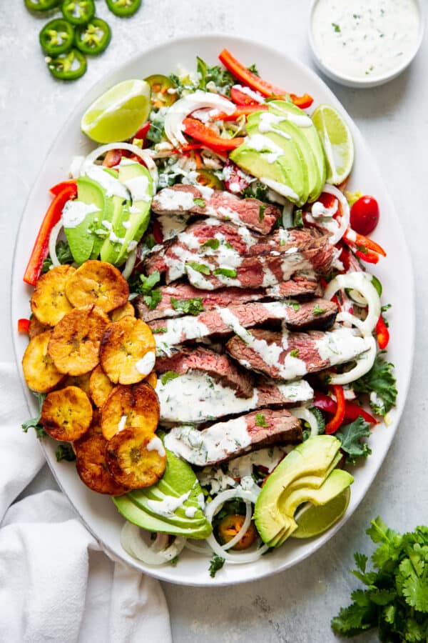 Steak Taco Salad {Paleo, Whole30} The Paleo Running Momma