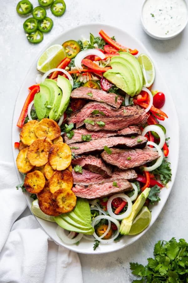 Steak Taco Salad {Paleo, Whole30} The Paleo Running Momma