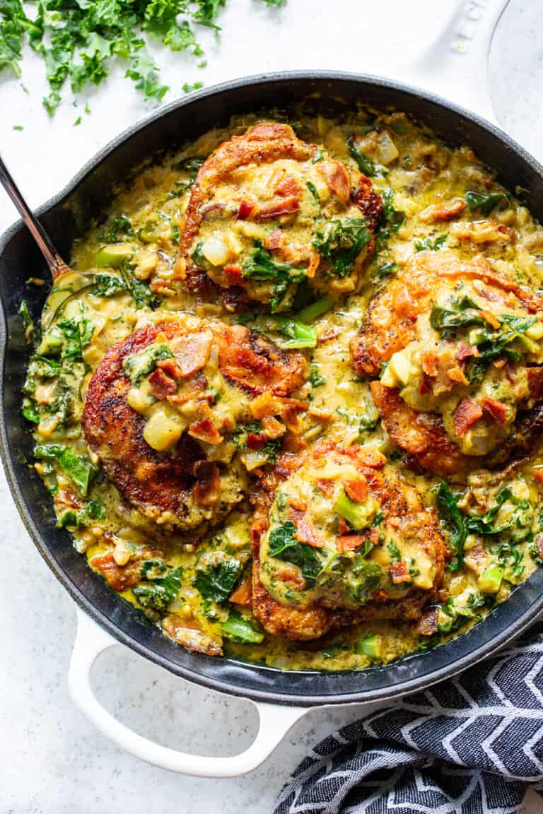 Creamy BLT Chicken {Paleo, Whole30, Keto} The Paleo Running Momma