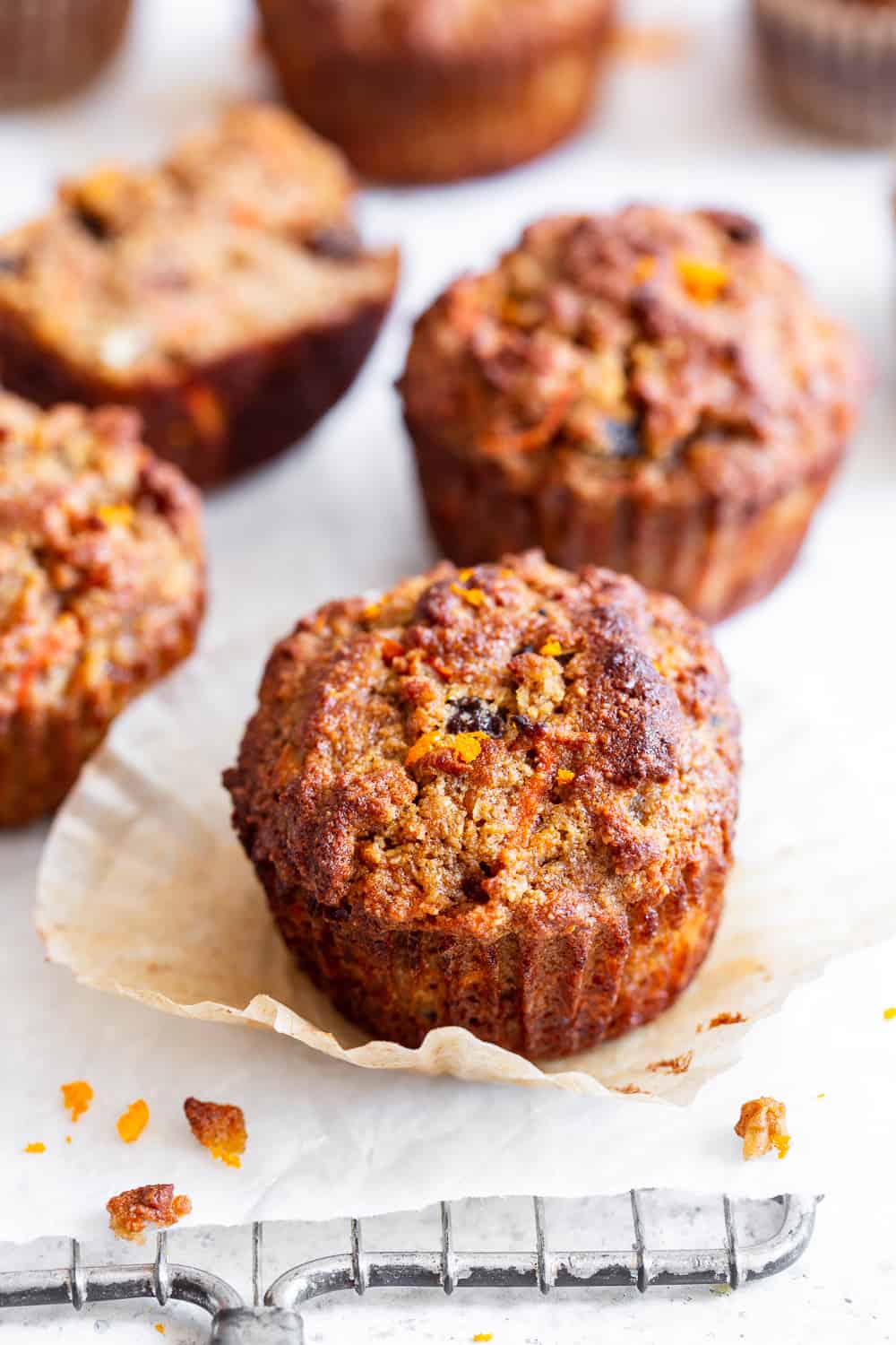 Paleo Morning Glory Muffins {Gluten Free, Dairy Free}