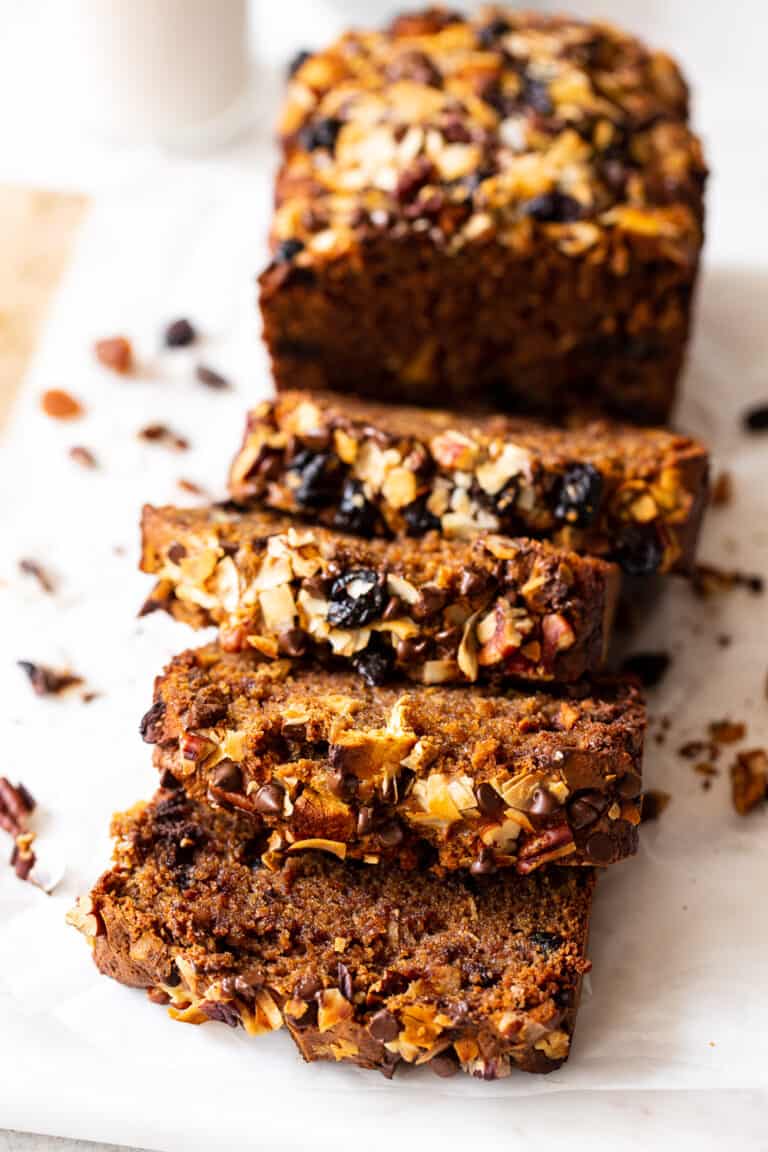 Grain Free Trail Mix Bread {Paleo, Dairy Free} The Paleo Running Momma