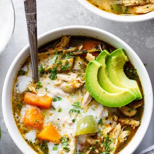 Butternut Squash Chicken Chili Paleo Whole30
