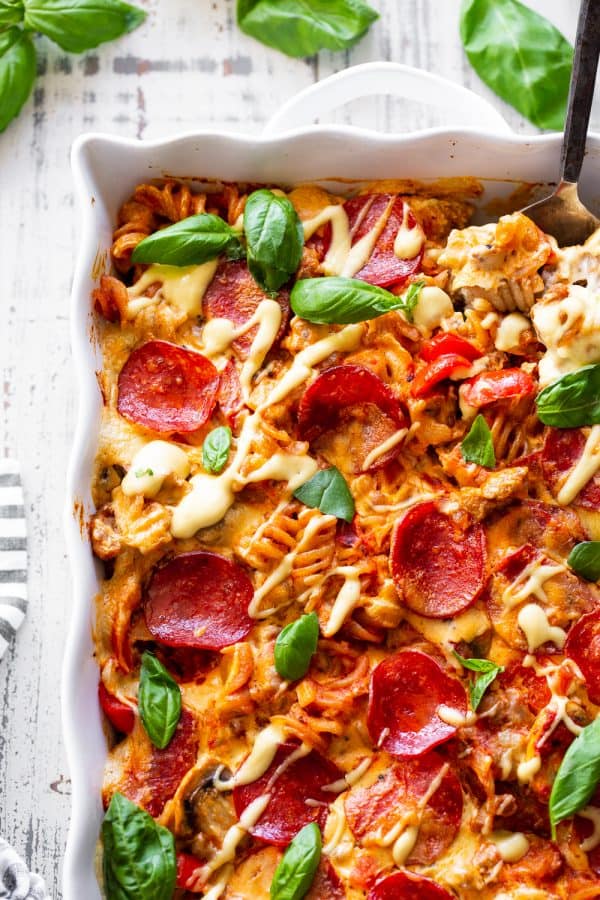 Paleo Pizza Casserole {Gluten Free, Dairy Free}