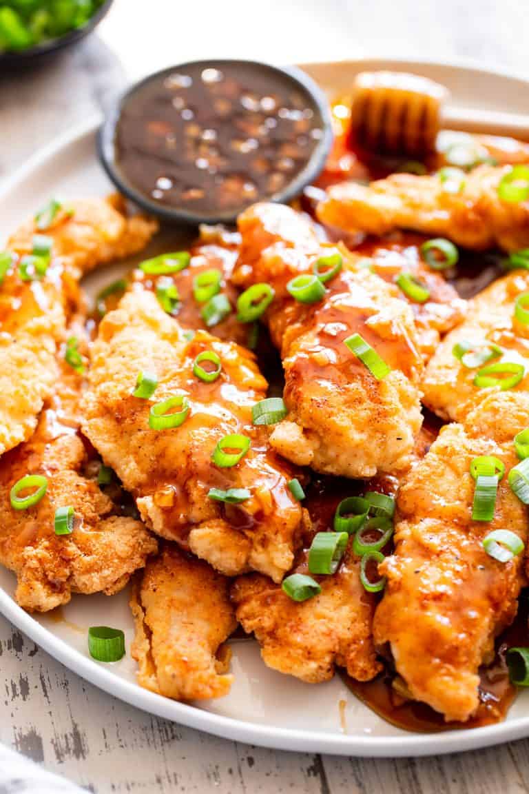 Honey Garlic Chicken Tenders {Paleo} The Paleo Running Momma