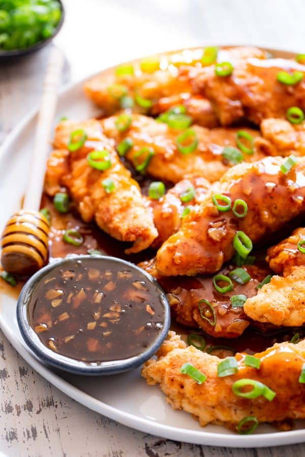 Honey Garlic Chicken Tenders {Paleo} The Paleo Running Momma