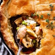 Recipe: Easy Skillet Chicken Pot Pie