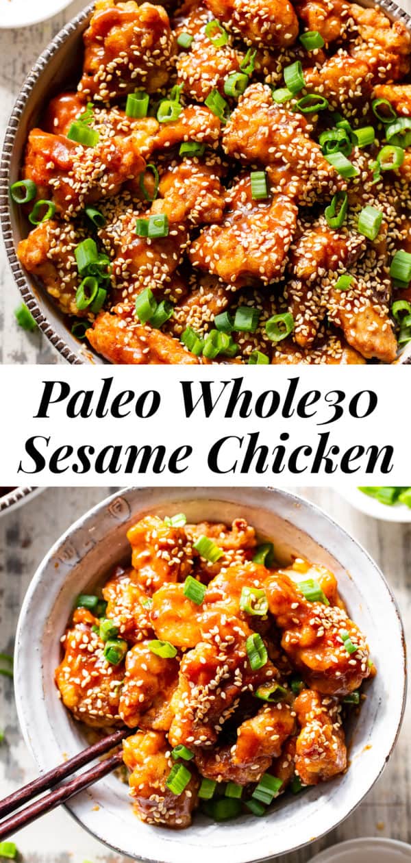 Paleo Sesame Chicken {Whole30} - The Paleo Running Momma