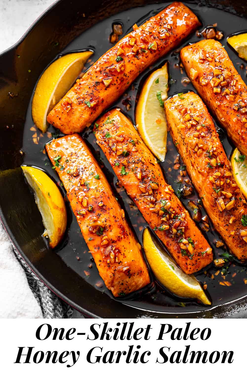 Honey Garlic Salmon {Paleo} The Paleo Running Momma