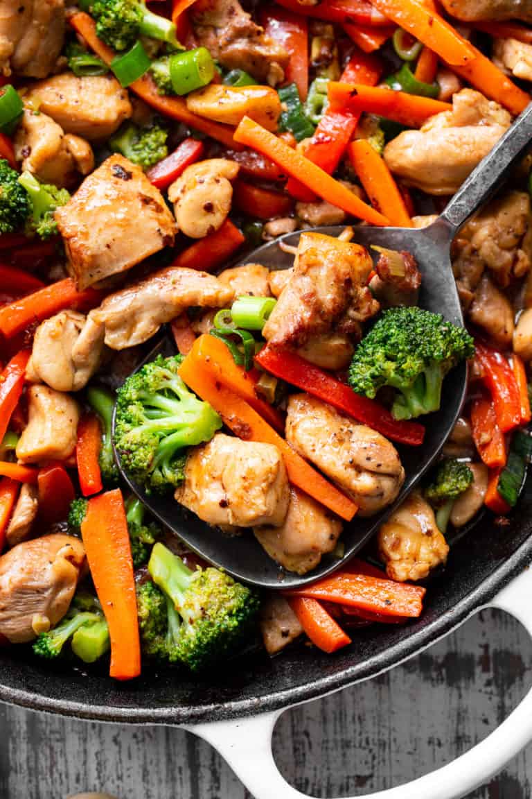 Teriyaki Chicken Stir Fry {Paleo, Whole30} The Paleo Running Momma