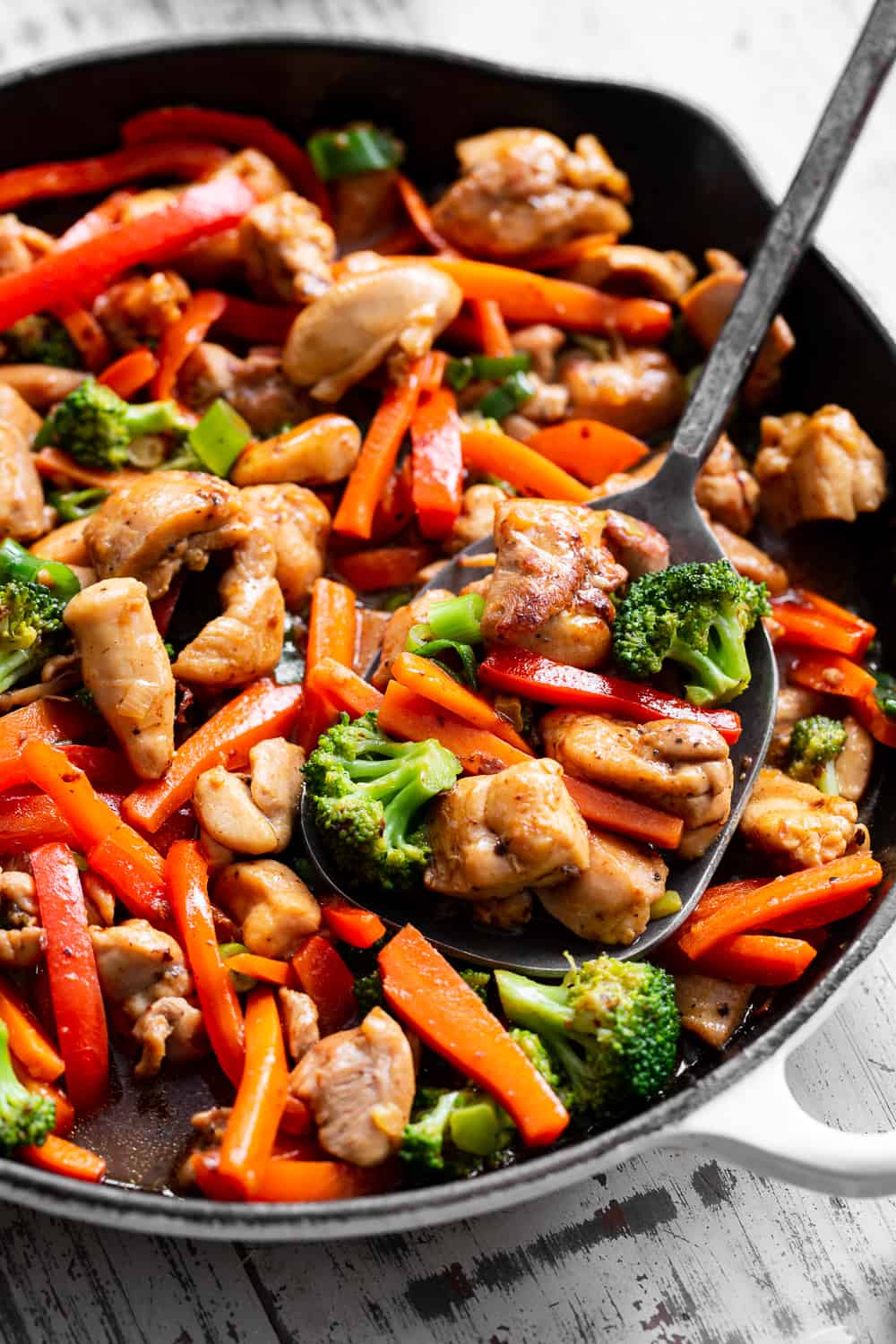 Teriyaki Chicken Stir Fry {Paleo, Whole30} | The Paleo Running Momma