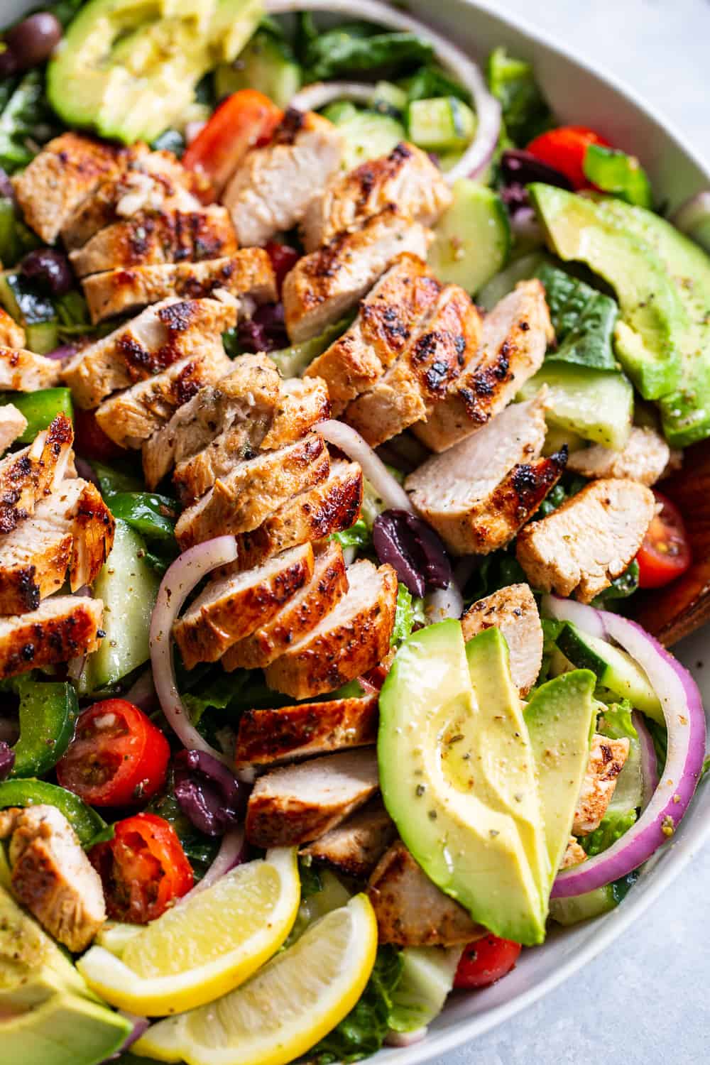 Greek Chicken Salad {Paleo, Whole30} | The Paleo Running Momma