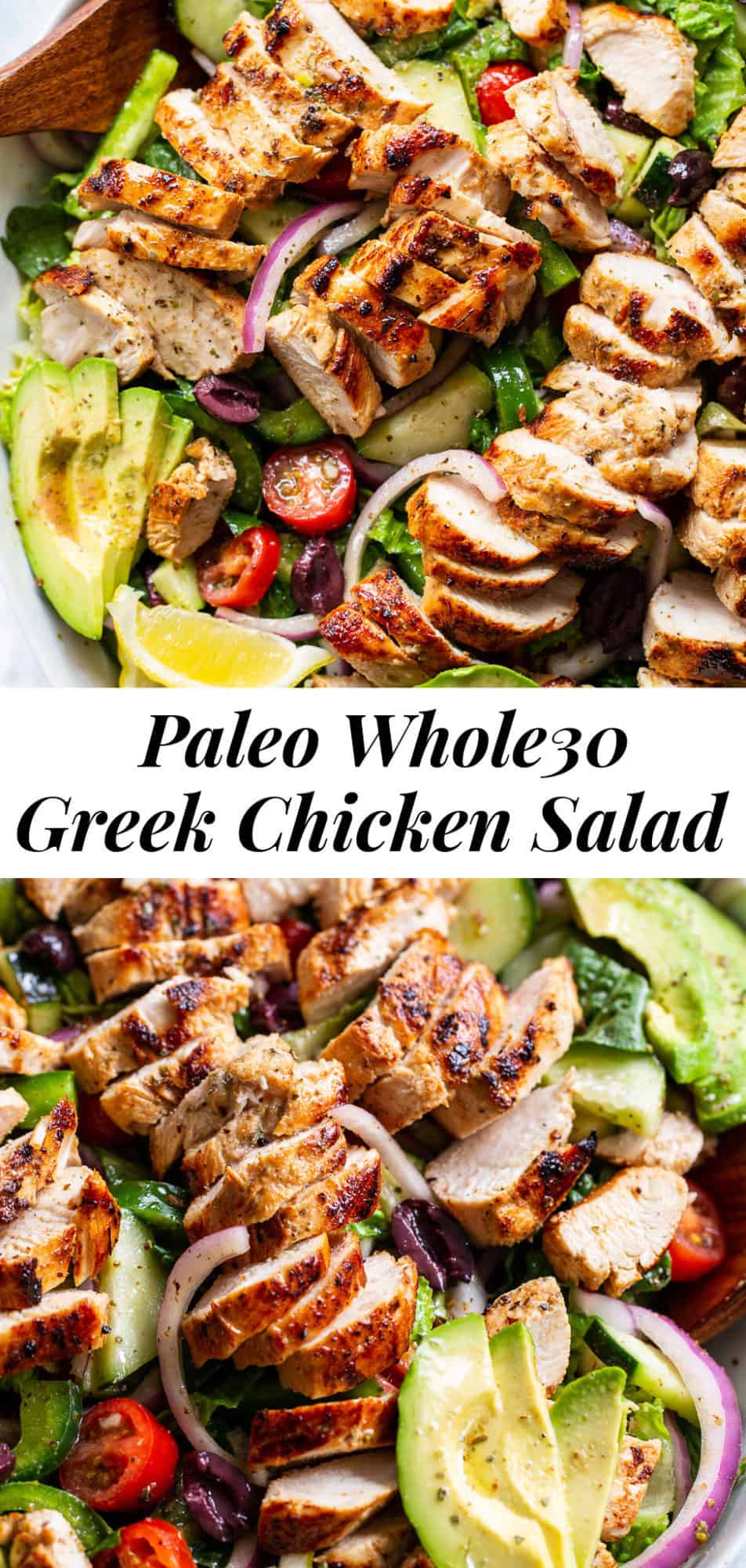 Greek Chicken Salad {Paleo, Whole30} The Paleo Running Momma
