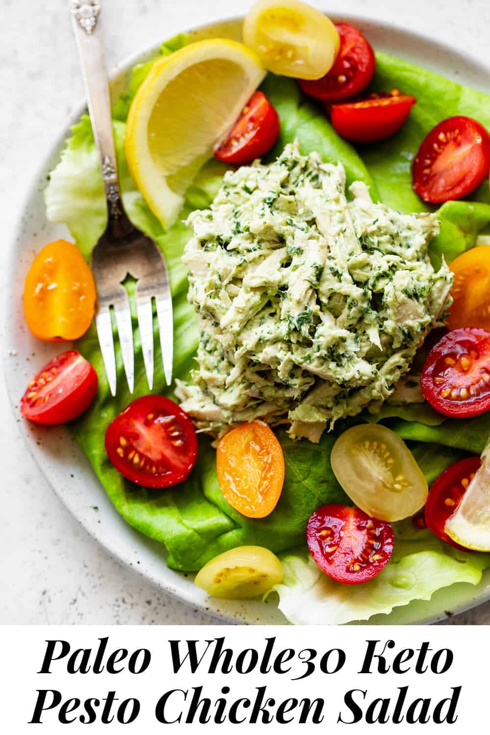 Pesto Chicken Salad {Paleo, Whole30, Keto} The Paleo Running Momma