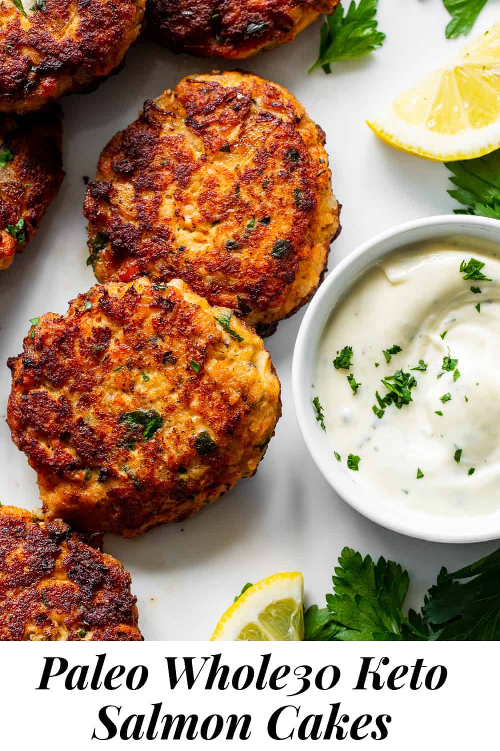 Salmon Cakes Paleo, Whole30, Keto - The Paleo Running Momma